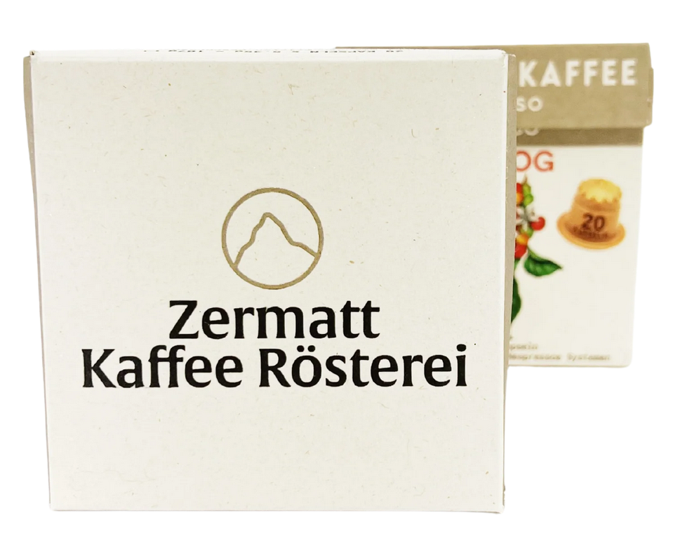 Zermatt Kaffee - Maddog - Holzkapseln