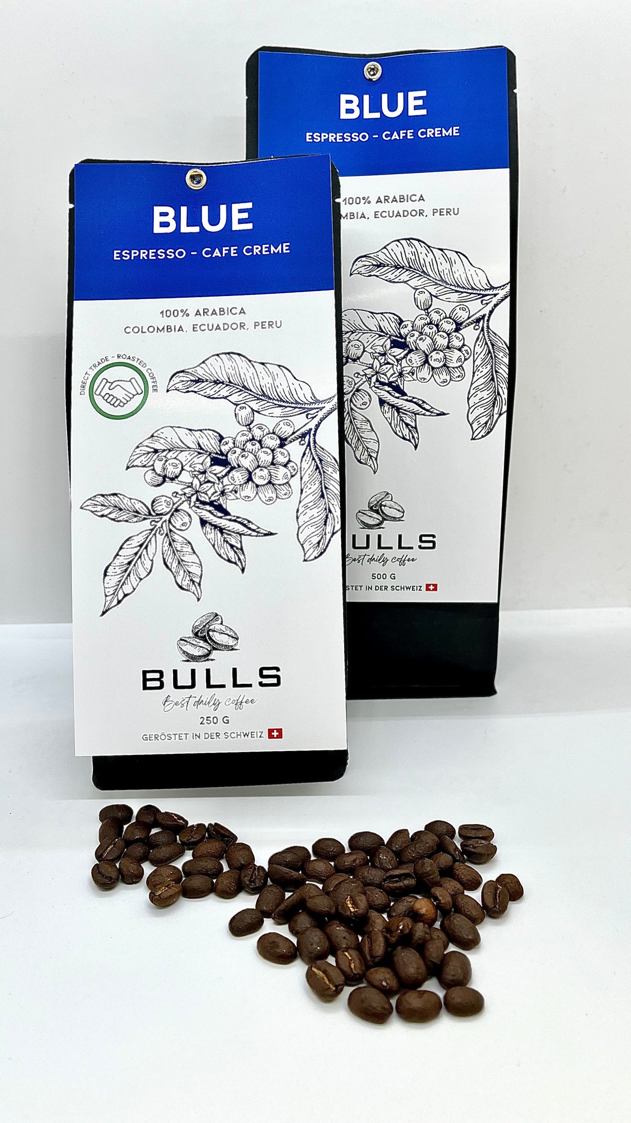 BULLS Blue Edition - Espresso/ Café Creme - Bohnen