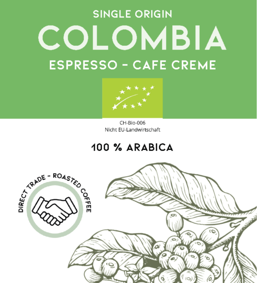 BULLS Single Origin COLOMBIA - Espresso/Lungo - Kaffeebohnen