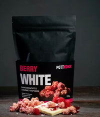 Thumbnail for POTTKORN - Berry White - Popcorn mit weisser Schoki und Himbeeren