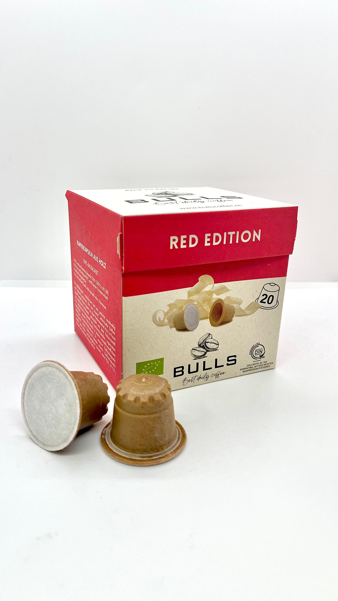 BULLS Red Edition - Holzkapseln
