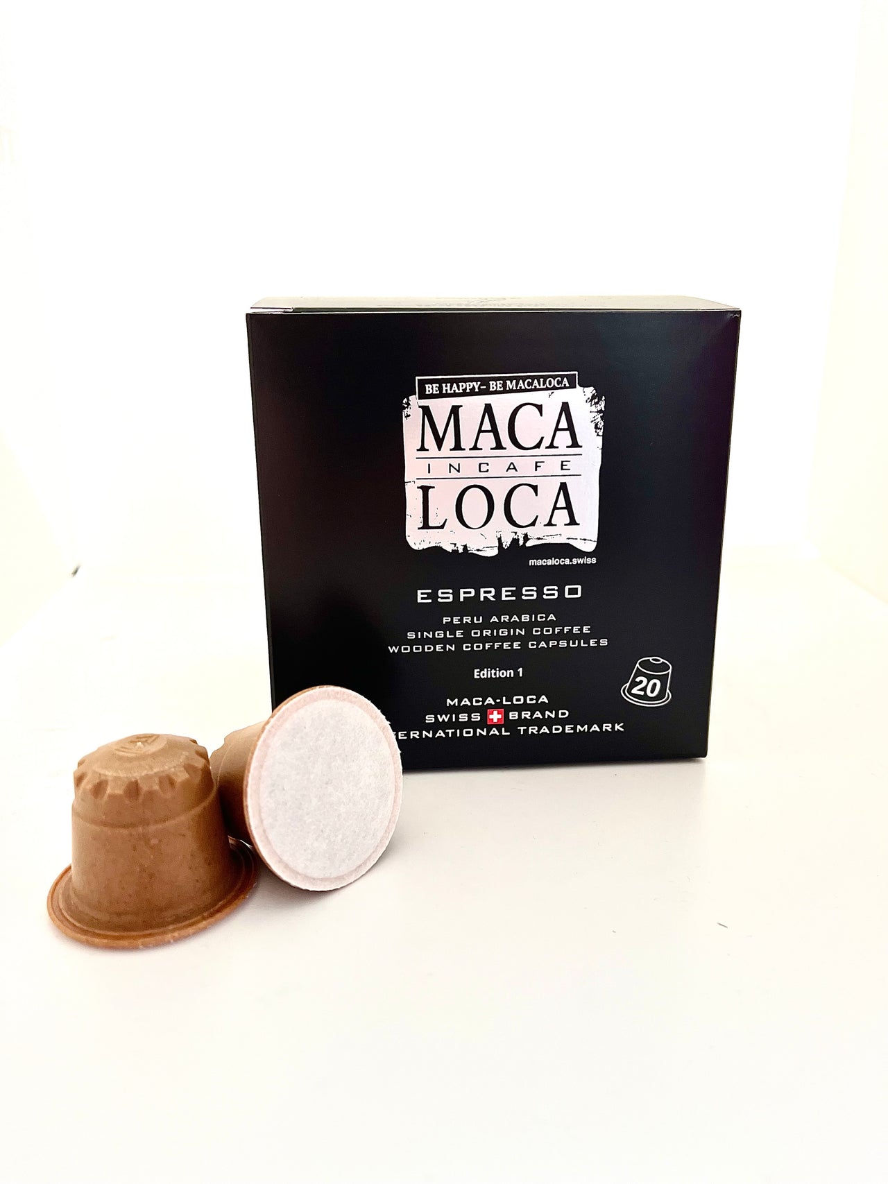 Maca Loca - Espresso - Holzkapseln