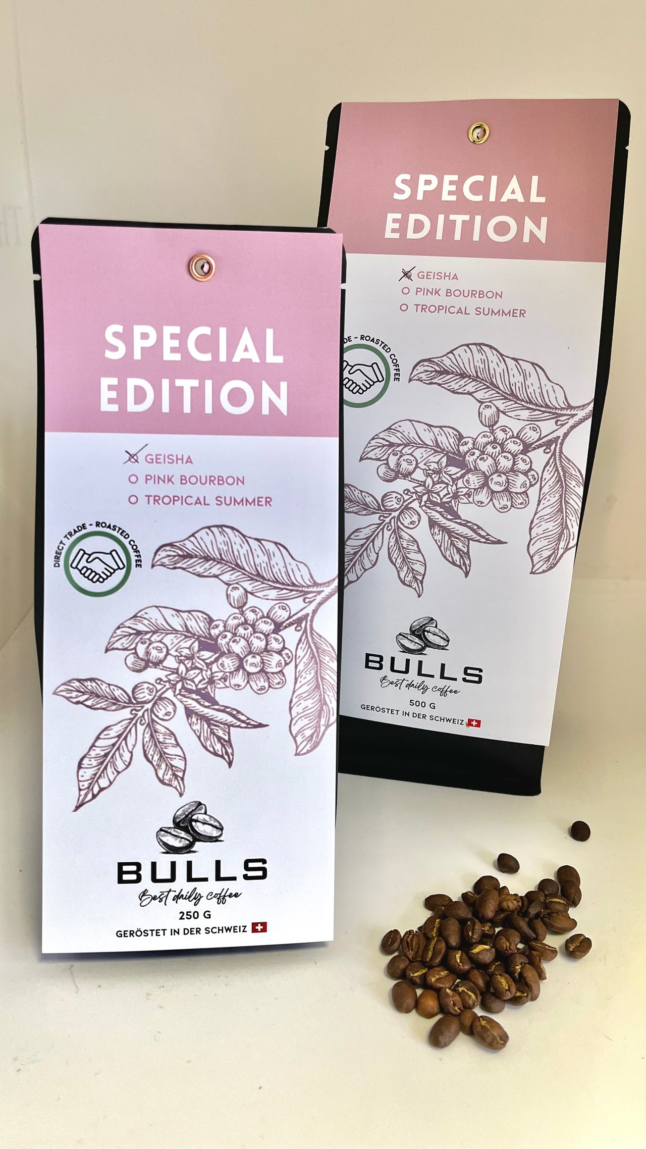 BULLS GEISHA - Special Edition Lungo - Kaffeebohnen