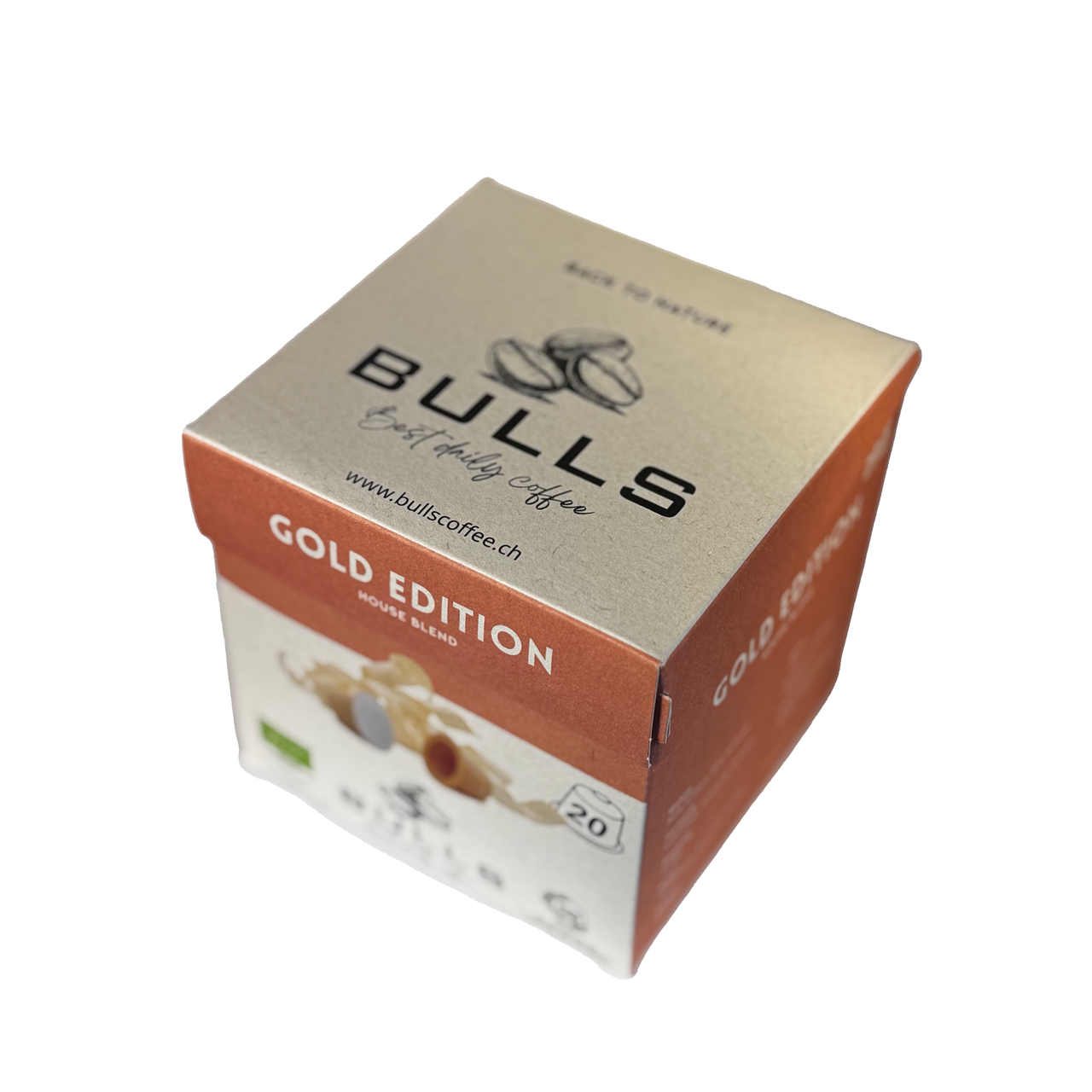 BULLS Gold Edition - House Blend Espresso/Lungo - Holzkapseln
