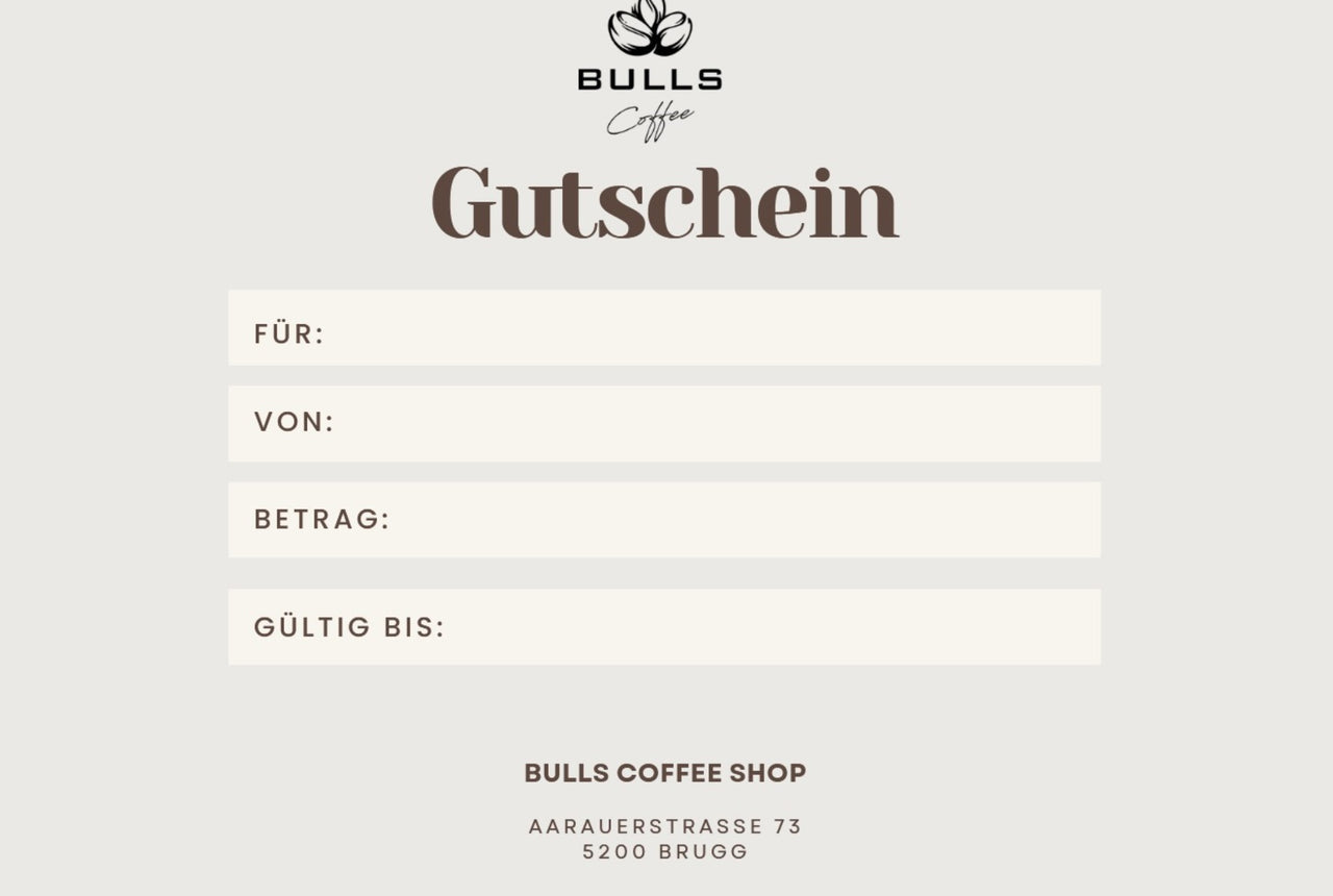 BULLS Coffee Gutschein