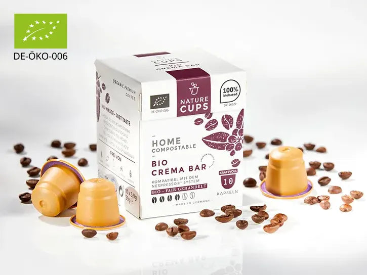 NatureCups Bio Crema Bar Kaffee Kapseln