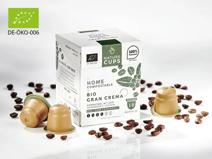 NatureCups Bio Gran Crema Kaffee Kapseln