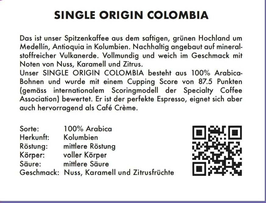 BULLS Single Origin COLOMBIA - Holzkapseln