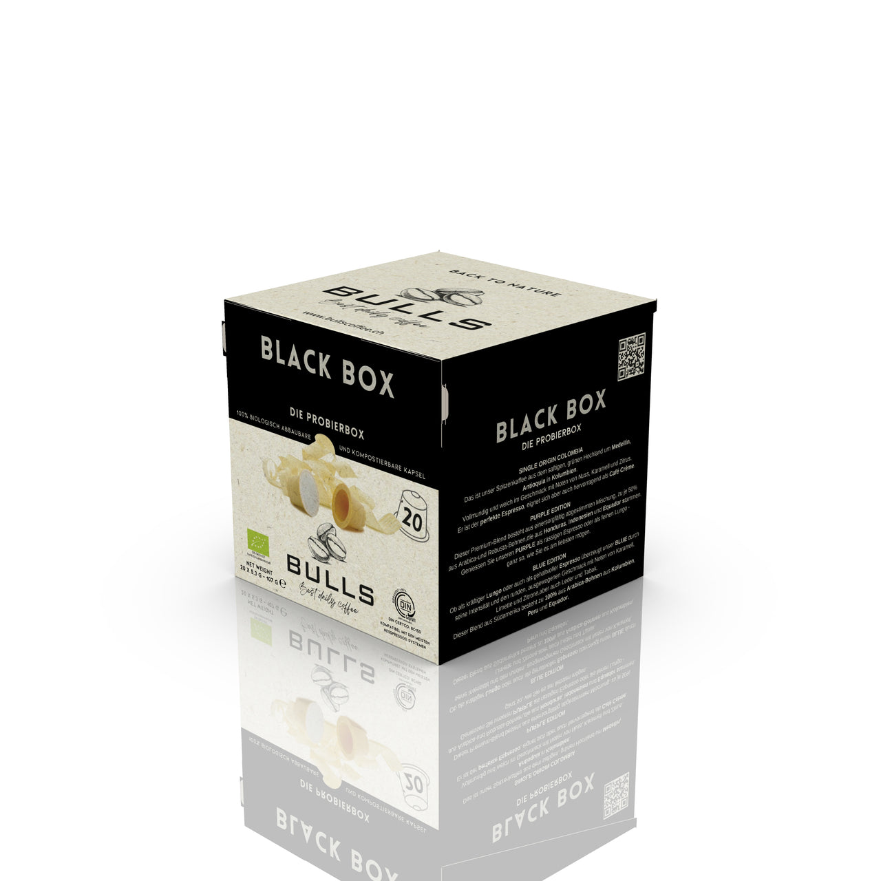 BULLS Blackbox - Holzkapseln - Probierbox