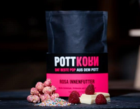 Thumbnail for POTTKORN - ROSA INNENFUTTER, Popcorn mit weisser Schoki und Himbeeren