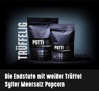 POTTKORN - Die Endstufe, Popcorn mit weissem Trüffel